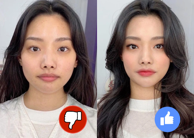 Tóc cho nàng mũi to