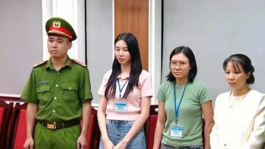 Thùy Tiên bị khởi tố. ảnh VOV
