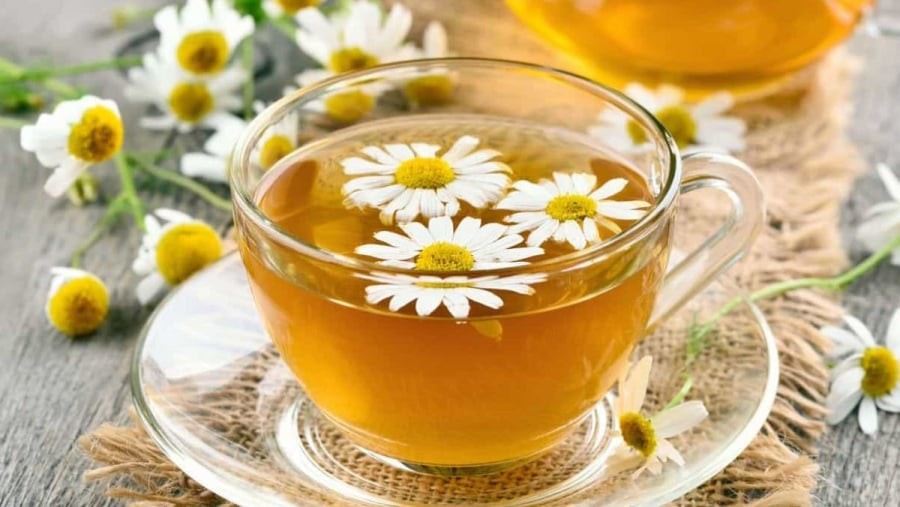 Trà hoa cúc an thần ngủ ngon