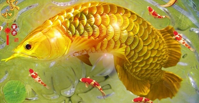 Mơ thấy cá may mắn