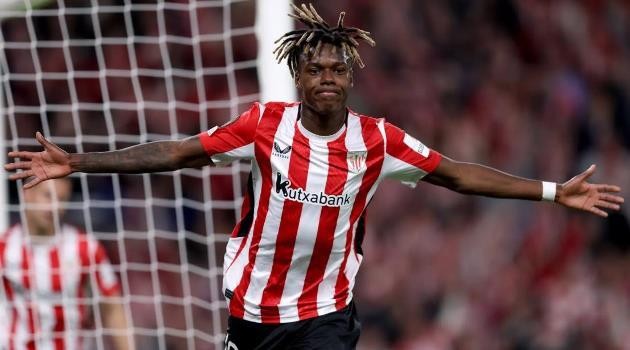Real tranh mua Nico Williams với Arsenal.