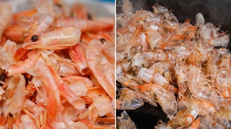 Vỏ tôm không chứa nhiều canxi như nhiều người vẫn nghĩ.