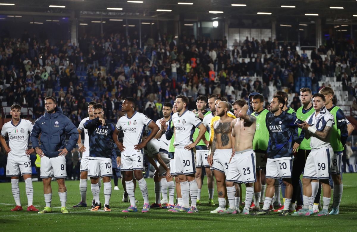 Trái ngược với niềm vui của Napoli, là nỗi thất vọng của Inter Milan.