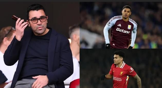 Deco công khai mong muốn có Diaz và Rashford.