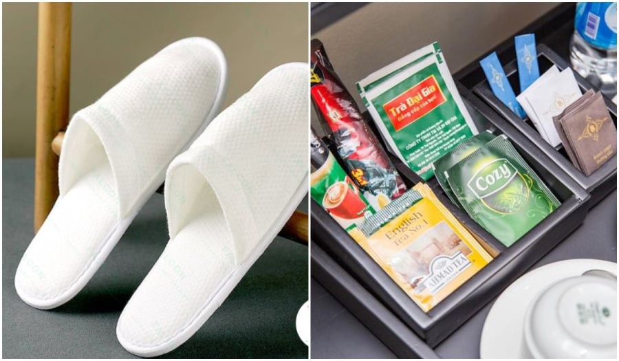 Những đồ vật khi qua đêm trong khách sạn có thể mang về