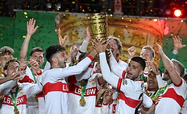 VfB Stuttgart chính thức đăng quang cúp Quốc gia Đức.