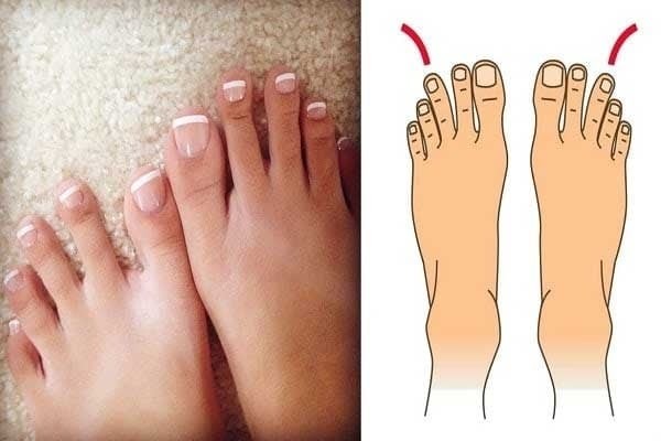 Những ai có bàn chân với chiều dài các ngón giảm dần từ ngón cái đến ngón út thường có tính cách nghiêm túc và rất tận tâm với gia đình.