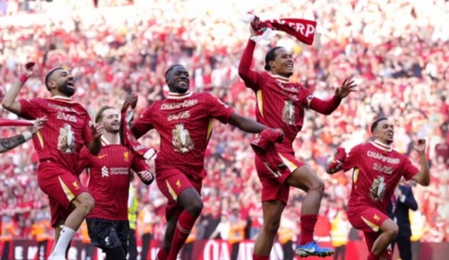Liverpool vô địch EPL.
