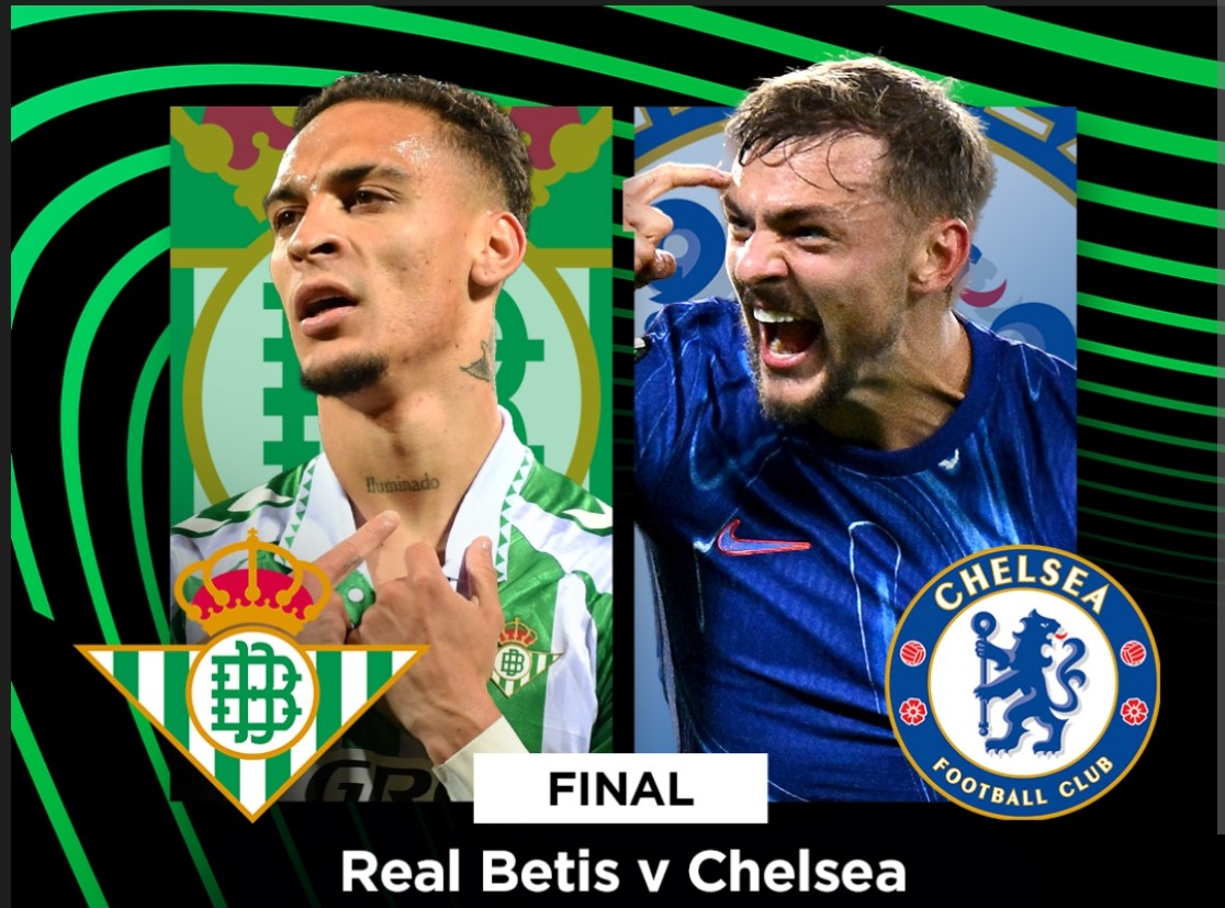 Betis và Chelsea sẽ chạm trán trong trận chung kết Conference League.