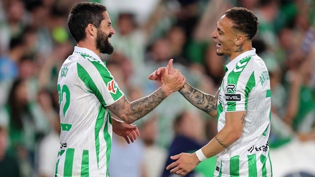 Isco và Antony có thể giúp Betis đánh bại Chelsea