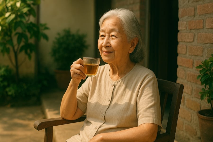 Tuổi già thong dong: Không lương hưu, không con cái phụng dưỡng nhưng vẫn sống đủ đầy và vui khỏe.