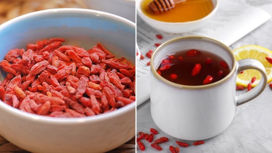 Nước kỷ tử mang lại nhiều lợi ích cho cơ thể.