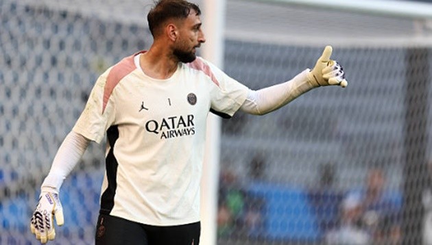 Donnarumma đang là điểm tựa vững chắc cho hàng thủ PSG. 