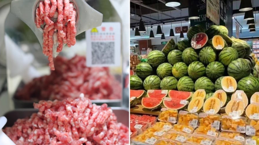 Thịt xay sẵn, các loại trái cây cắt sẵn cũng là những thực phẩm bạn nên cân nhắc kỹ trước khi mua ở siêu thị.