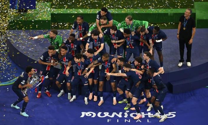 Đây là khoảnh khắc sẽ sống mãi trong ký ức của PSG.