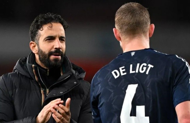 Amorim và De Ligt.