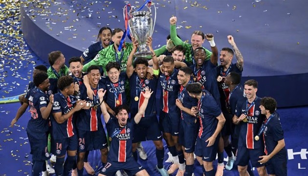 PSG vô địch Champions League một cách thuyết phục.