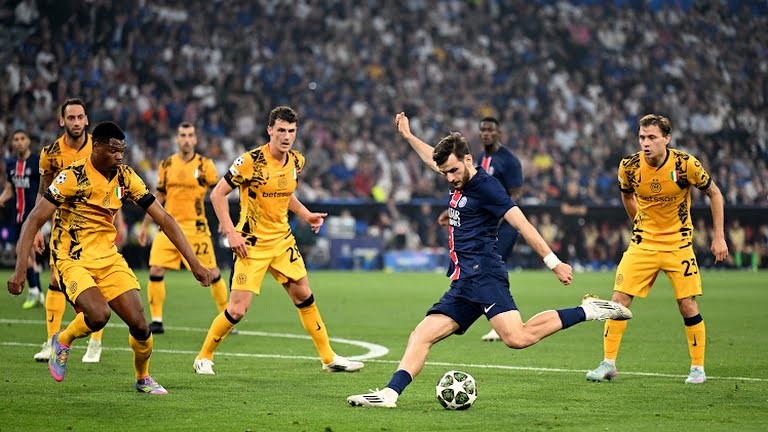 Inter đã để PSG lấn lướt.