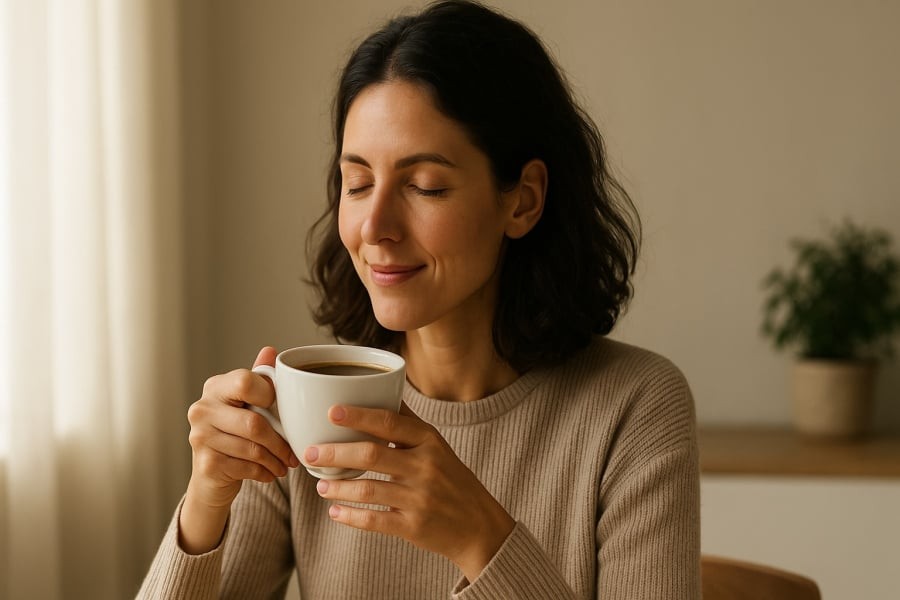 Thưởng thức cà phê đúng cách giúp bạn tỉnh táo cả ngày mà không bị say.