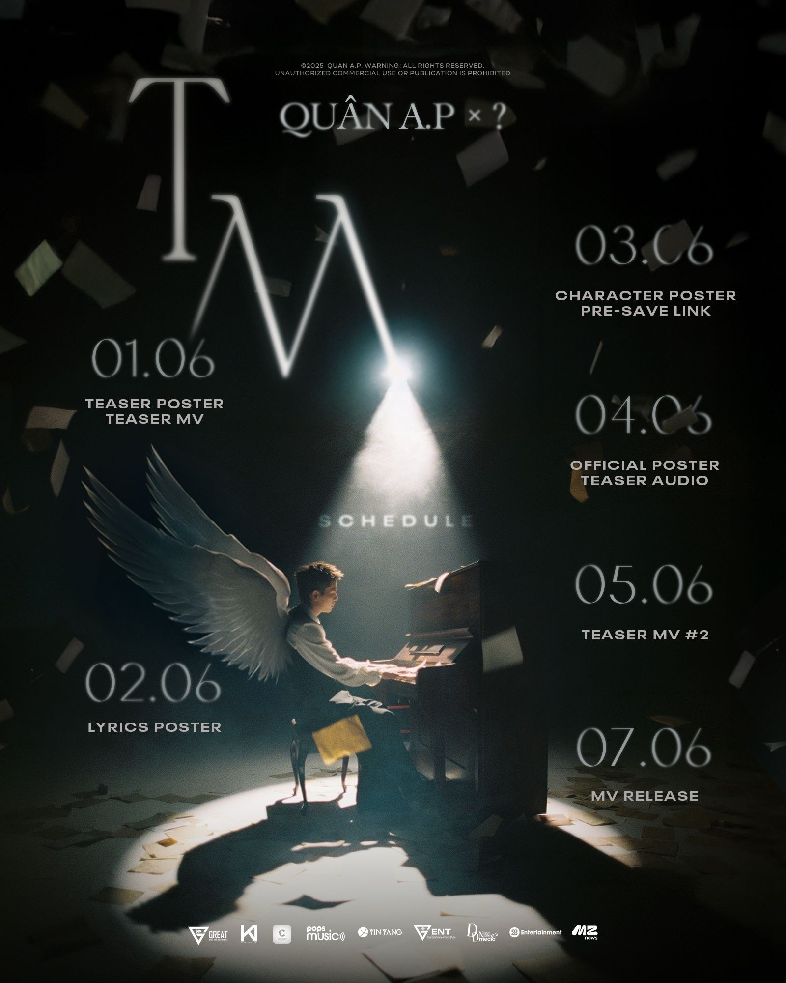 Poster schedule