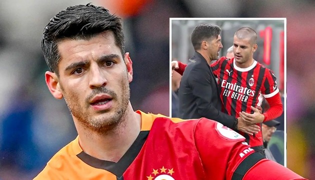 Alvaro Morata rời Milan để khoác áo Galatasaray.