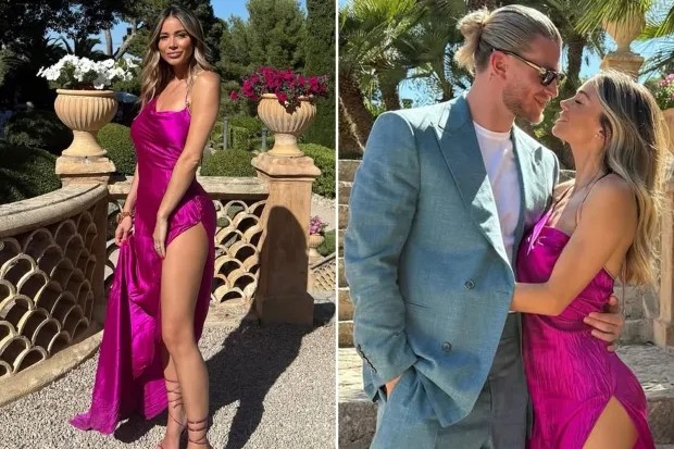 Loris Karius và nữ MC đình đám, Diletta Leotta.