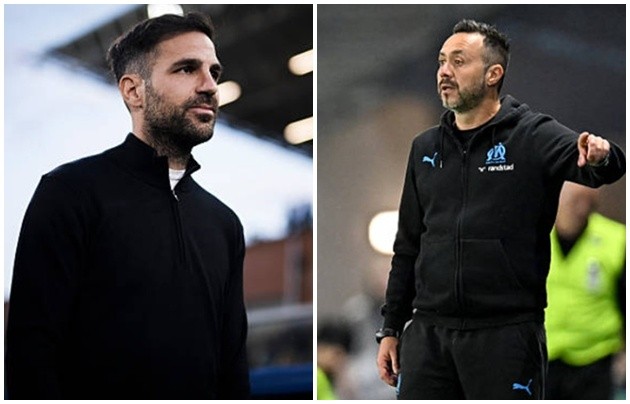 Fabregas và De Zerbi lọt tầm ngắm của Inter.