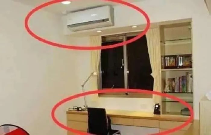 Đặt đồ gỗ ngay dưới điều hòa dễ làm giảm tuổi thọ của đồ vật đó. (Ảnh minh họa)
