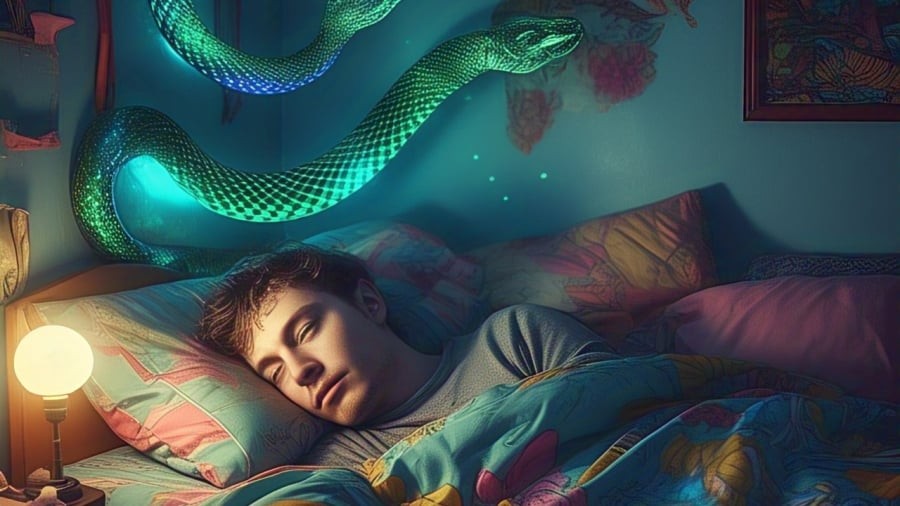 Giấc mơ về rắn mang nhiều ý nghĩa khác nhau, dựa vào từng tình huống cụ thể.