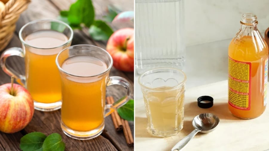 Uống nước giấm táo pha loãng mang lại những lợi ích nhất định cho sức khỏe.