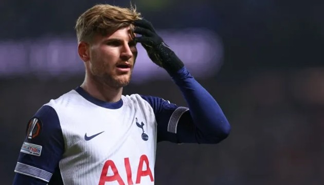 Timo Werner sa sút thảm hại, bị giảm giá trị đến mức gây sốc.