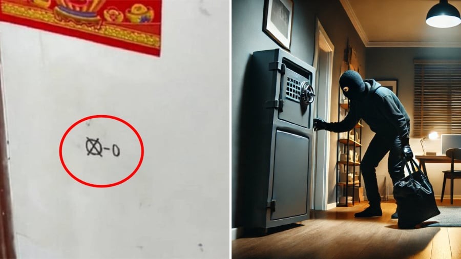 Kẻ xấu có thể ghi các ký hiệu lá trên tường nhà, cửa nhà, vỉa hè để đánh dấu mục tiêu tấn công.