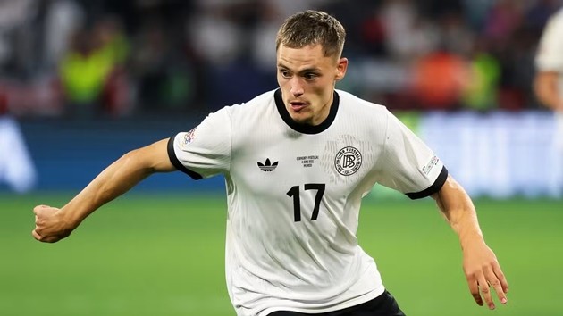 Florian Wirtz là một trong những điểm sáng hiếm hoi bên phía Cỗ xe tăng Đức.