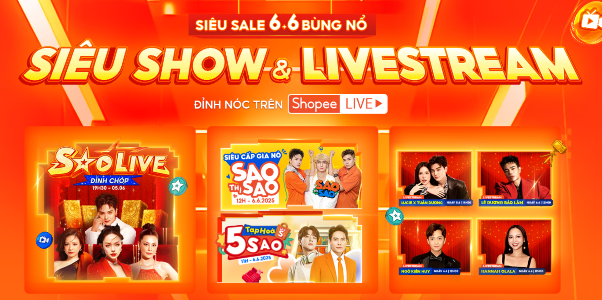 6.6 Shopee Live