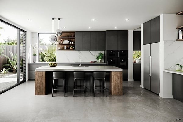 Bếp là nơi cung cấp thức ăn hàng ngày cho gia đình và được xem là nguồn tài lộc theo quan niệm phong thủy: “Thực và lộc đều quan trọng.”