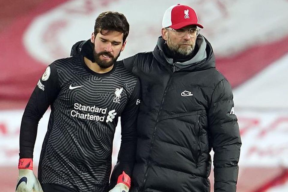 Klopp như người cha thứ hai của Alisson