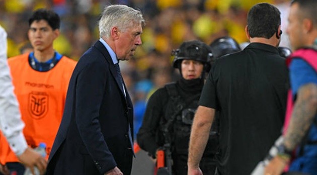 Ancelotti ra mắt không như mong đợi.