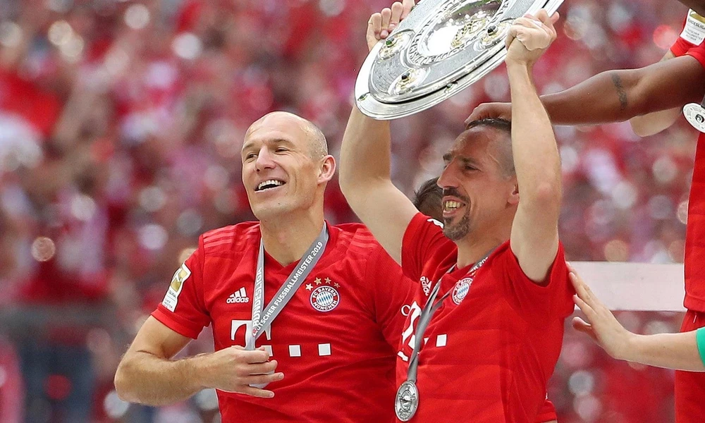 Bộ đôi Robben - Ribery lừng danh một thời của Bayern