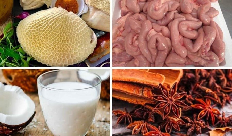 Nguyên liệu làm phá lấu
