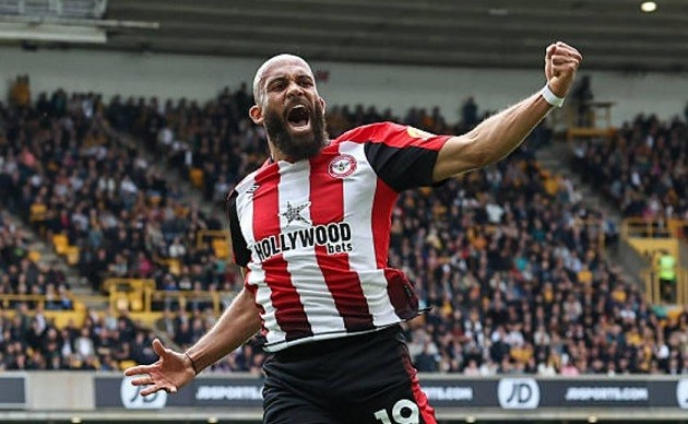 Bryan Mbeumo lọt tầm ngắm Tottenham.