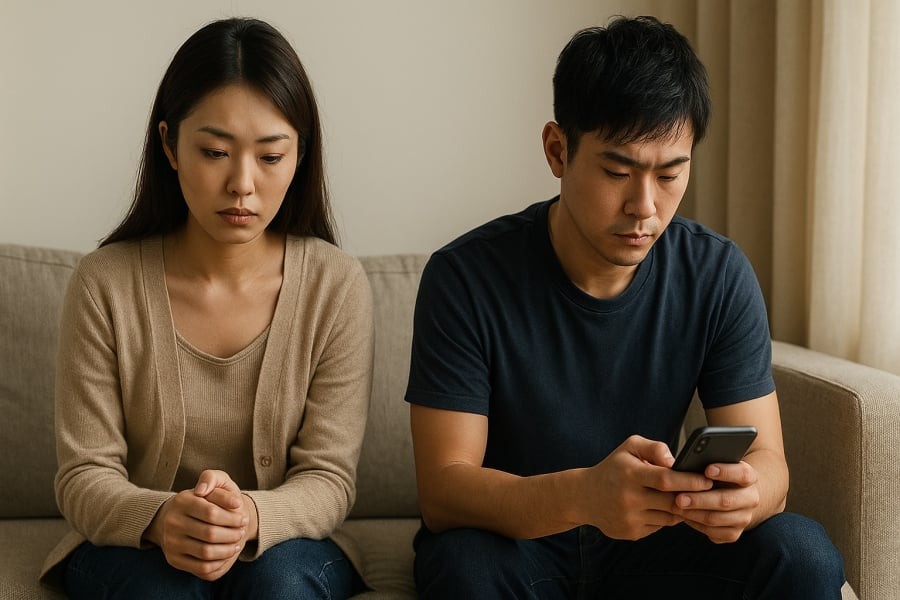 Khi sự im lặng và khoảng cách xuất hiện, đó có thể là dấu hiệu của một bí mật chưa nói ra.