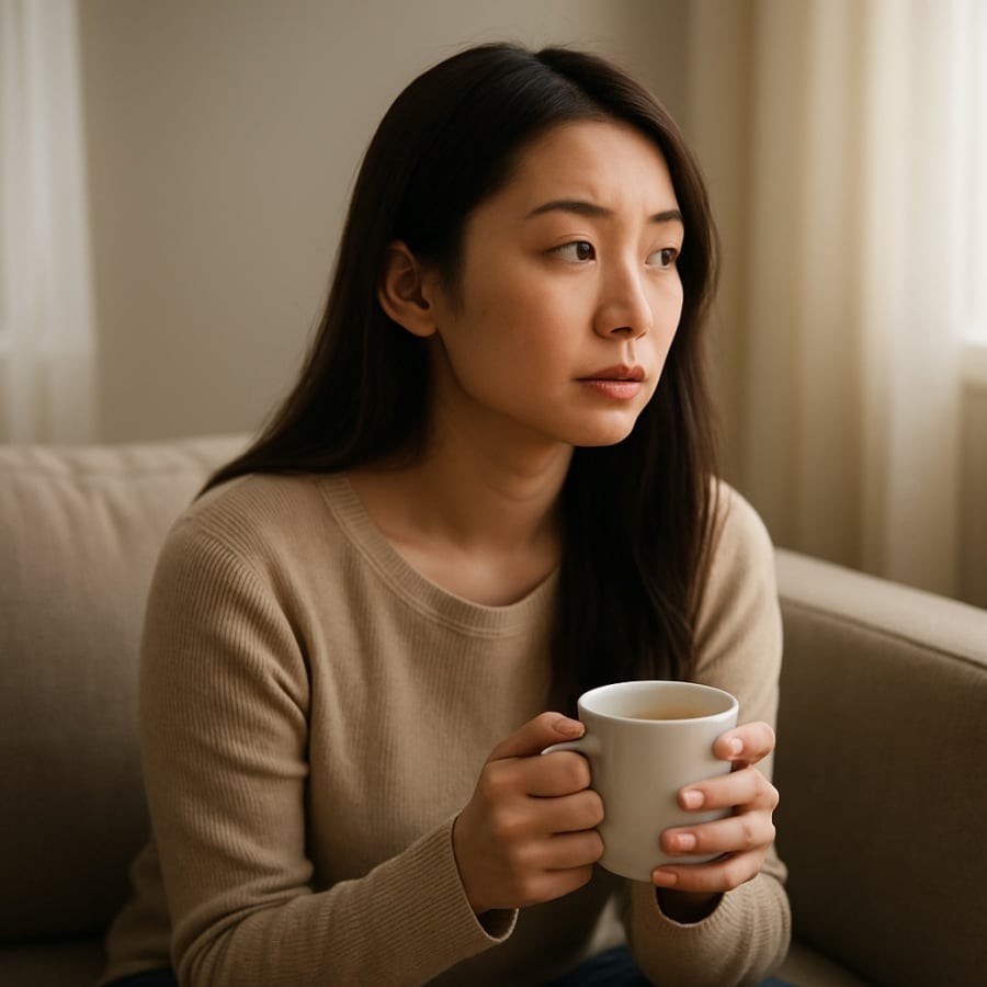 Khi phụ nữ bắt đầu nghi ngờ, trực giác thường là điều đầu tiên lên tiếng.