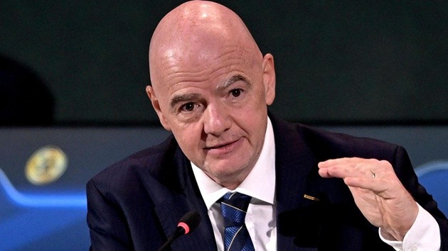 Infantino góp công đưa Nations League vào hoạt động.