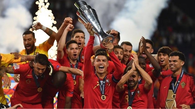 CR7 lại giành danh hiệu với đội tuyển.