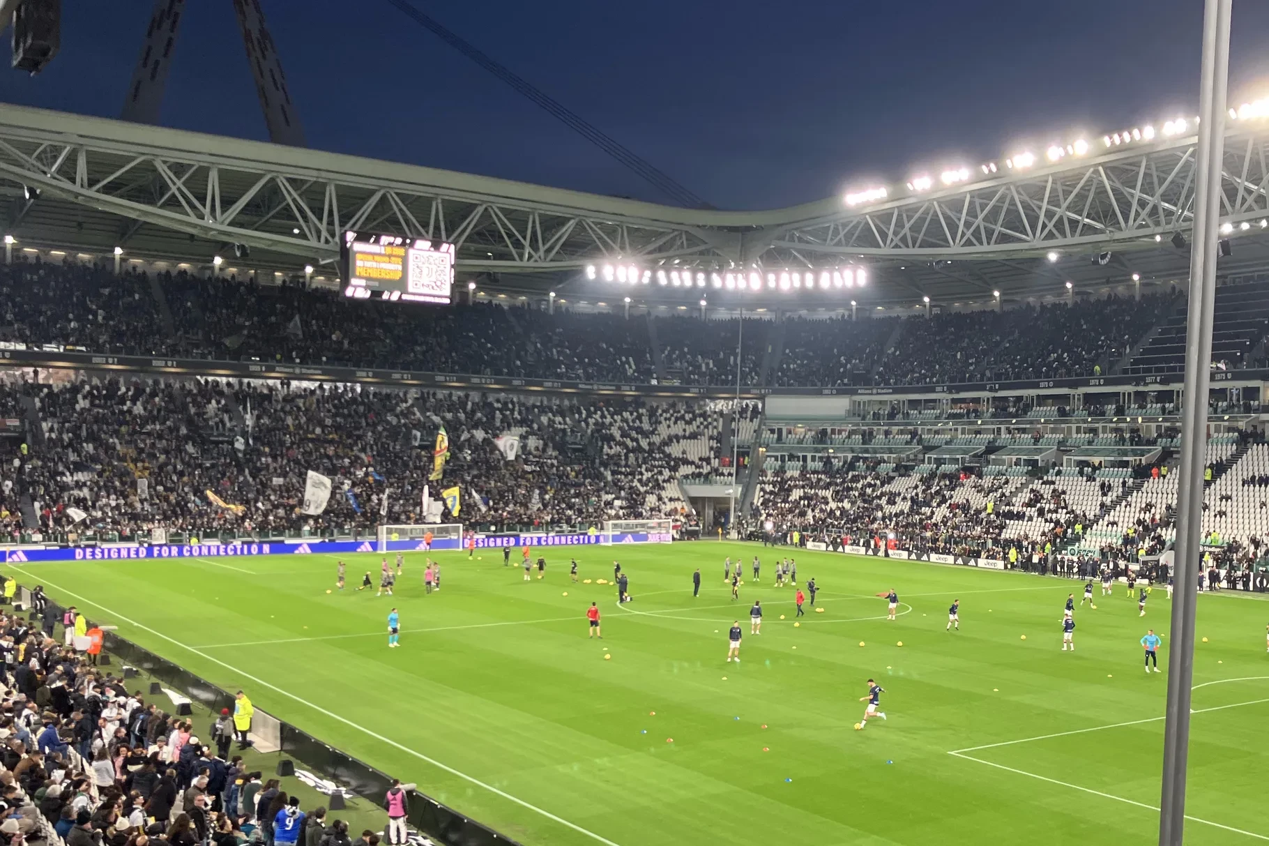 Góc nhìn của khán giả về sân nhà của Juve