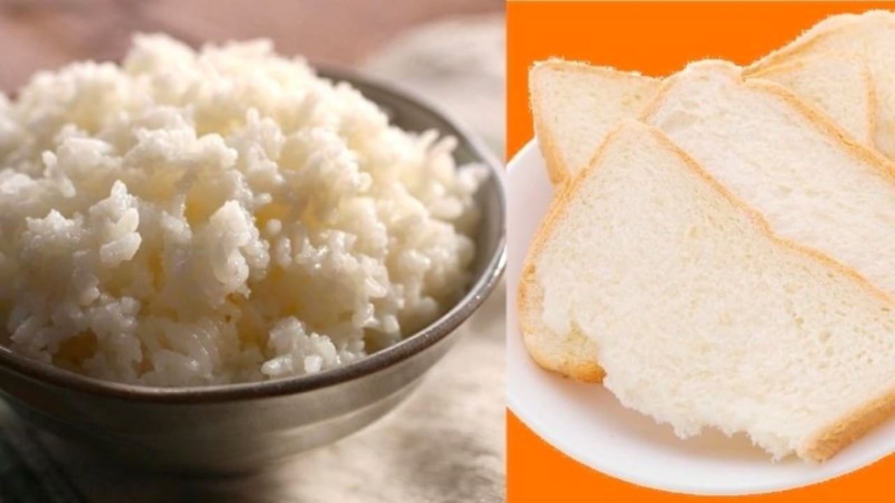 Gạo trắng và bánh mì trắng nghe có vẻ nhẹ, nhưng thực chất chúng là