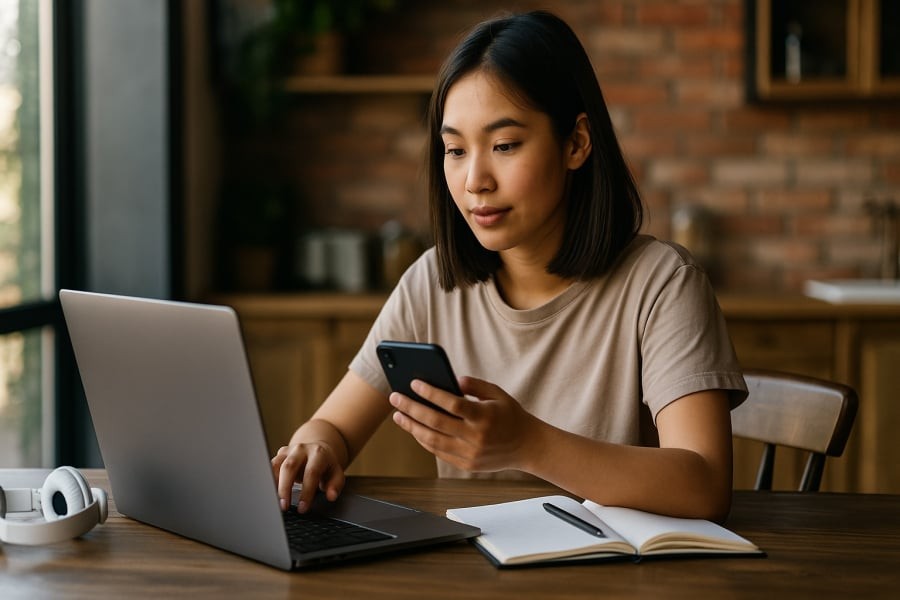 Làm việc tự do, thu nhập cao nhờ các ngành sáng tạo thời đại số.