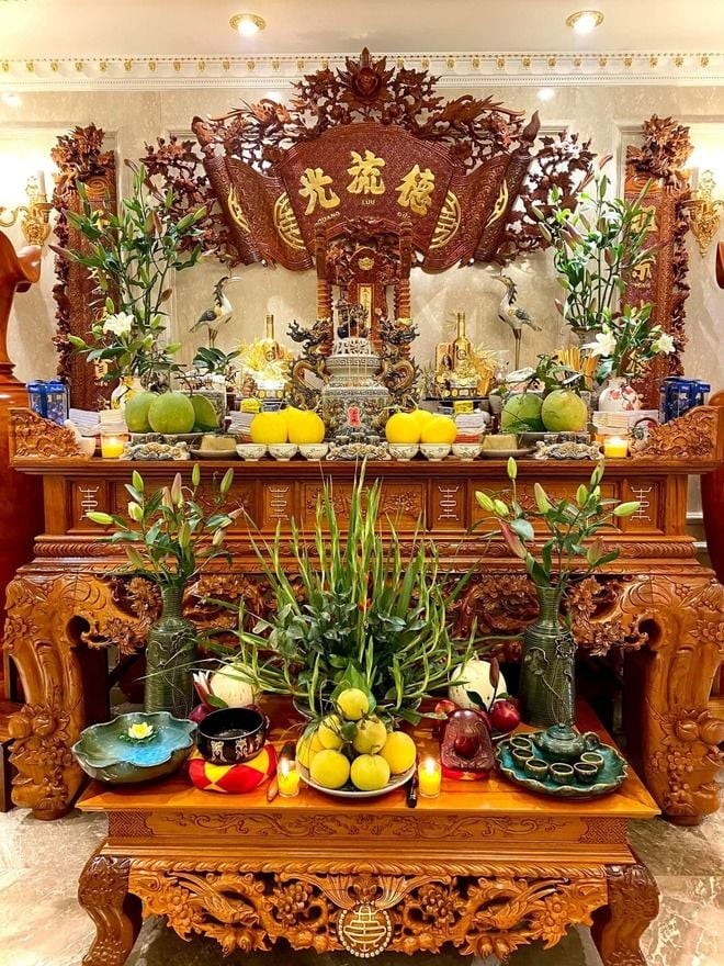 Ban thờ tổ tiên luôn ấm cúng, sạch sẽ thơm tho gia đình phát triển