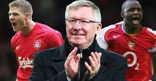 Sir Alex đã có những chia sẻ thẳng thắn về 2 huyền thoại Arsenal và Liverpool.
