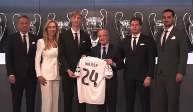 Dean Huijsen ra mắt Real Madrid